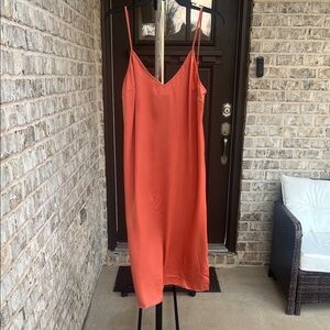 A New Day Vibrant Orange Dress Size Small